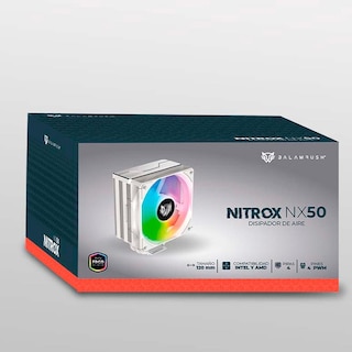 Foto 6 | Foto 6 | Disipador CPU Gamer Balam Rush Nitrox Nx50 120mm Argb Lga 1700 Am5 800-1800 Rpm 4-pin Blanco Br-937917