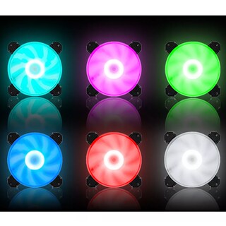 Foto 2 | Foto 2 | Kit de 3 Ventiladores Rgb para Pc Gamer Eo Safe ImportsMulticolor