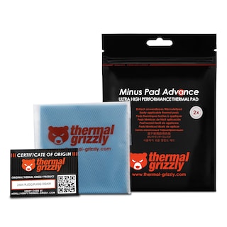Foto 1 | Foto 1 | Almohadilla Térmica De Interfaz Térmica Grizzly Minus Pad Advance, 100 X 100 X 1,5 Mm, Paquete De 2 - Venta Internacional.