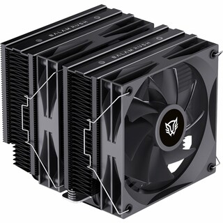 Foto 1 | Foto 1 | Disipador Doble Cpu Gamer Balam Rush Heliux Expert Hex90 120mm Lga 1851 Am5 0-2000 Rpm 4-pin 6 Pipas