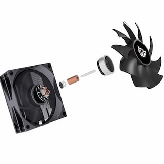 Foto 2 | Foto 2 | Disipador Doble Cpu Gamer Balam Rush Heliux Expert Hex90 120mm Lga 1851 Am5 0-2000 Rpm 4-pin 6 Pipas