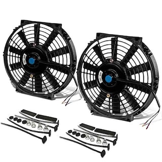 Foto 1 | Foto 1 | Kit De Ventilador De Refrigeración De Radiador Eléctrico Dna Motoring 10 Cm, 2 Piezas - Venta Internacional.