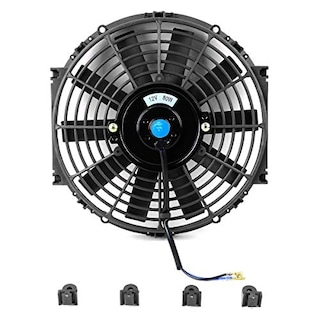 Foto 2 | Foto 2 | Kit De Ventilador De Refrigeración De Radiador Eléctrico Dna Motoring 10 Cm, 2 Piezas - Venta Internacional.