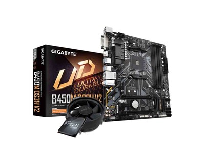 Foto 1 | Foto 1 | Tarjeta Mb Gigabyte B450 Aorus M Ryzen/ Procesador Amd Ryzen 3 4350g Pro Oem 100-100000148
