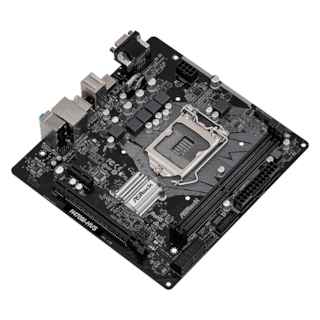 Foto 3 | Foto 3 | Tarjeta Madre Asrock H470m-hvs Intel 1200 Ddr4 Micro Atx color Negro