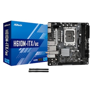 Foto 1 | Foto 1 | Tarjeta Madre Asrock H610m-itx/ac Intel Lga1700 Mini Itx Color Negro