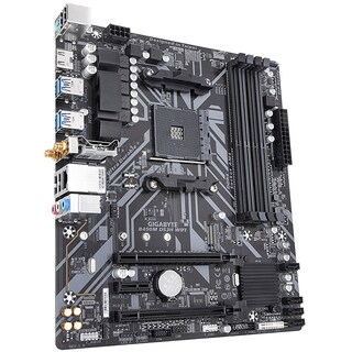 Foto 3 | Foto 3 | Tarjeta Madre Gigabyte B450m Ds3h Wifi Am4 Ddr4 Micro Atx color Negro