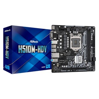 Foto 1 | Foto 1 | Tarjeta Madre Asrock H510m-hdv color Negro