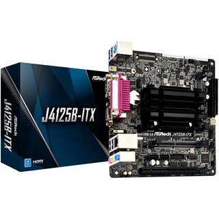 Foto 1 | Foto 1 | Tarjeta Madre Asrock J4125b-itx Quad-core 2x Ddr4 Pcie 2.0 Mini Itx color Negro