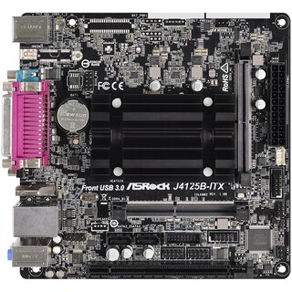 Foto 2 | Foto 2 | Tarjeta Madre Asrock J4125b-itx Quad-core 2x Ddr4 Pcie 2.0 Mini Itx color Negro