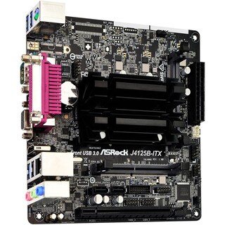 Foto 3 | Foto 3 | Tarjeta Madre Asrock J4125b-itx Quad-core 2x Ddr4 Pcie 2.0 Mini Itx color Negro