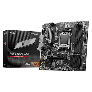 Foto 1 | Foto 1 | Tarjeta Madre MSI Pro B650M-P AM5 4x DDR5 2x M.2 Pcie 4.0 USB-C Micro ATX