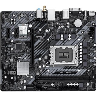 Foto 4 | Foto 4 | Tarjeta Madre Asrock H610m/ac Lga 1700 2x Ddr4 1x M.2 Pcie 4.0 Wifi Bt 4.2 Micro Atx