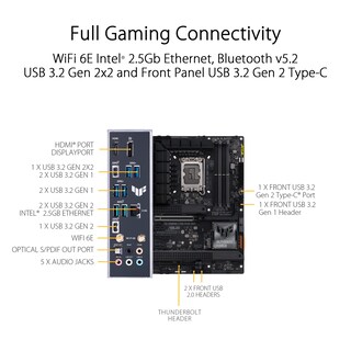 Foto 6 | Foto 6 | Placa Madre Asus Tuf Gaming Z790-plus Wifi Lga 1700 Atx - Venta Internacional.