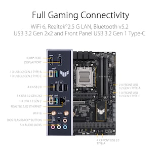 Foto 5 | Foto 5 | Placa Madre Asus Tuf Gaming B650-plus Wifi Amd B650 Am5 - Venta Internacional.