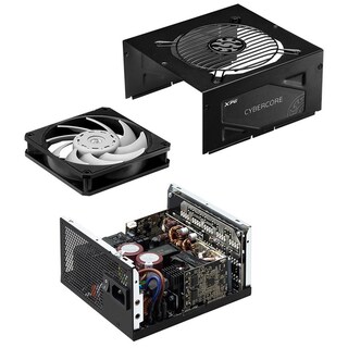 Foto 3 | Foto 3 | Fuente de Poder XPG Cybercore 1000W Modular 80 Plus Platinum color Negro