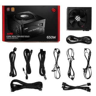 Foto 5 | Foto 5 | Fuente De Poder Pc Gamer Xpg Core Reactor 650w Modular 80 Plus Gold color Negro