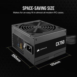 Foto 5 | Foto 5 | Fuente de Alimentación Corsair CX750 80 Plus Bronze 750w - Venta Internacional