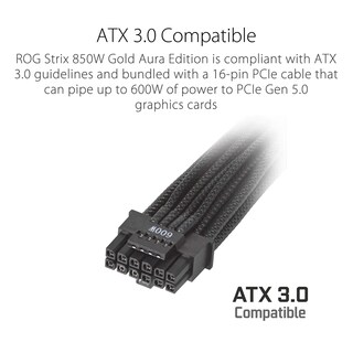 Foto 5 | Foto 5 | Fuente De Alimentación Asus Rog Strix 850w Gold Aura Edition 80+ Gold - Venta Internacional.