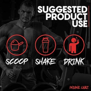 Foto 7 | Foto 7 | Polvo Para Antes Del Entrenamiento Insane Labz Psychotic Gold Con Energía - Venta Internacional.