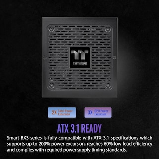 Foto 3 | Foto 3 | Fuente De Alimentación Thermaltake Smart Bx3 550w 80plus Bronze Atx - Venta Internacional.