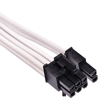 Foto 4 | Foto 4 | Cables De Fuente De Alimentación Corsair Premium Pro Kit Con Funda Individual, Color Blanco - Venta Internacional.