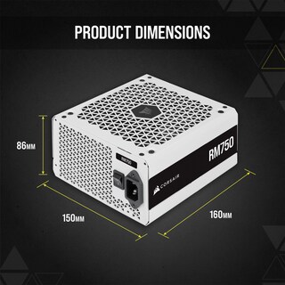 Foto 6 | Foto 6 | Fuente de Alimentación Corsair RM Series 750w 80 Plus Gold White - Venta Internacional