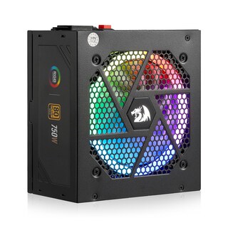 Foto 1 | Foto 1 | Fuente De Alimentación Redragon Rgps-750w 80+ Gold 750w Atx Black - Venta Internacional.