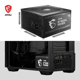Foto 6 | Foto 6 | Dispositivo De Alimentación Del Sistema Msi Mag A750gl Pcie5 Con Cable De La Ue - Venta Internacional.