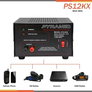 Foto 4 | Foto 4 | Fuente De Alimentación De Sobremesa Pyramid Ps12kx 10a 13,8 V Dc 115v Ac 250w - Venta Internacional.
