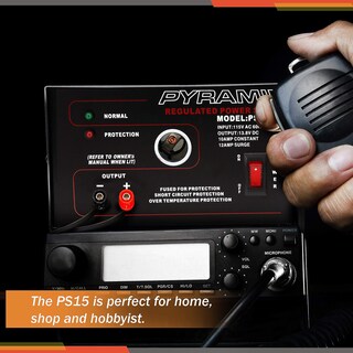 Foto 5 | Foto 5 | Fuente De Alimentación De Sobremesa Pyramid Ps15k.5 10 A 13,8 V Dc 115 V Ac 250 W - Venta Internacional.