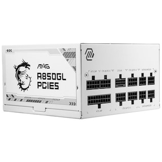 Foto 4 | Foto 4 | Fuente De Poder Pc 850w Gamer Msi Mag A850gl Pcie5 White 80 Plus Gold Modular