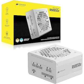 Foto 1 | Foto 1 | Fuente Corsair Rm850e 850w 80 Plus Gold Modular Atx Blanco Cp-9020293-na