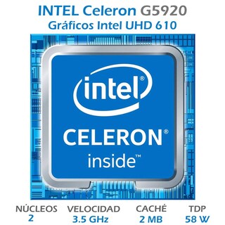 Foto 2 | Foto 2 | Procesador Intel Celeron G5920 3.5ghz Dual Core 1200 BX80701G5920