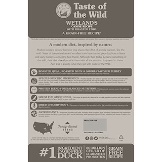 Foto 2 | Foto 2 | Alimento Para Perros Taste Of The Wild Wetlands, Pato Asado, 12,7 Kg - Venta Internacional.