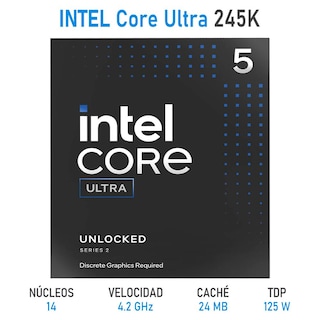 Foto 2 | Foto 2 | Procesador Intel Core Ultra 5 245k 4.2 Ghz 14 Core Lga 1851 Bx80768245k