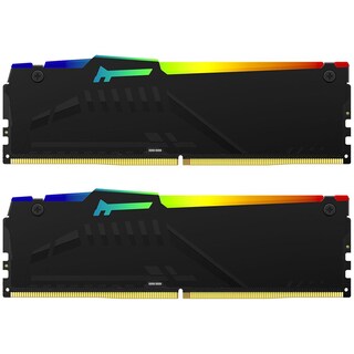 Foto 5 | Foto 5 | Memoria Ram Ddr5 32gb 6000mt/s Kingston Fury Beast Rgb 2x16gb Negro Kf560c40bbak2-32