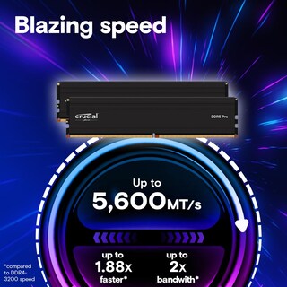 Foto 2 | Foto 2 | Memoria Ram Crucial Pro de 48 Gb 2 X 24 Gb Ddr5 de 5600 Mhz 2 Pack - Venta Internacional