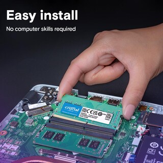 Foto 5 | Foto 5 | Memoria Ram Crucial Ct4g4sfs8266 Para Portátil Ddr4 2666 Mhz Cl19 De 4 Gb - Venta Internacional.