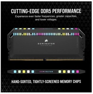 Foto 3 | Foto 3 | Ram Corsair Dominator Platinum Rgb Ddr5 De 32 Gb (2 X 16 Gb) A 5200 Mhz - Venta Internacional.