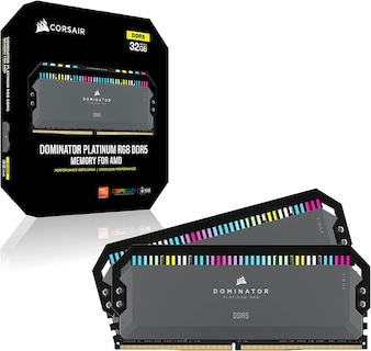 Foto 3 | Foto 3 | Memoria Ram Dominator Platinum Rgb 32 Gb (2 × 16 Gb) Ddr5 Dram 5200 Mt/s Corsair