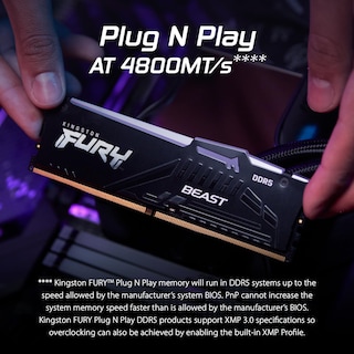 Foto 3 | Foto 3 | Memoria Kingston Fury Beast Rgb Ddr5 De 32 Gb (2 X 16 Gb) 6400 Mt/s - Venta Internacional.