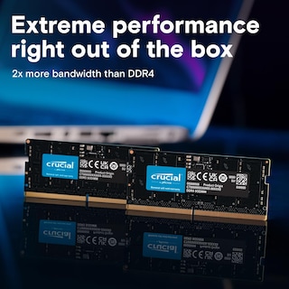 Foto 2 | Foto 2 | Kit De Memoria Ram Crucial Para Portátil Ddr5 Cl40 De 32 Gb (2 X 16 Gb) De 4800 Mhz - Venta Internacional.
