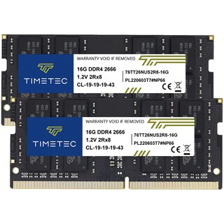 Foto 1 | Foto 1 | Memoria Ram Timetec 32 Gb (2 X 16 Gb) Ddr4 2666 Mhz Sodimm Portátil - Venta Internacional.