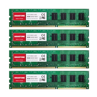 Foto 1 | Foto 1 | Kit Ddr3 Ram Gigastone De 32 Gb (4 X 8 Gb) Udimm De 1600 Mhz - Venta Internacional.