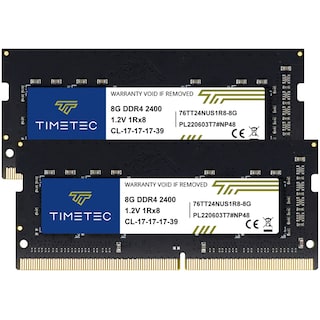 Foto 1 | Foto 1 | Memoria RAM Timetec Kit 16 GB (2x8 GB) DDR4 2400 Mhz Laptop - Venta Internacional