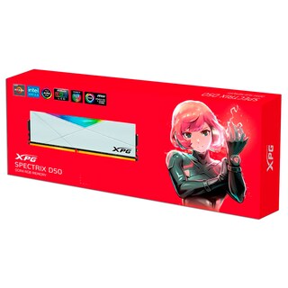 Foto 3 | Foto 3 | Memoria Dimm XPG D50 DDR4 PC4-25600 (3200 Mhz) Cl16 16 GB (2 X 8 GB) Blanco