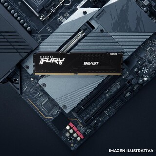 Foto 5 | Foto 5 | Memoria Ram Ddr5 16gb 5600mt/s Kingston Fury Beast 1x16gb Negro Kf556c36bbe-16