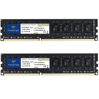 Foto 1 | Foto 1 | Kit De Actualización De Memoria Ram Timetec De 8 Gb (2 X 4 Gb) Ddr3 A 1333 Mhz - Venta Internacional.