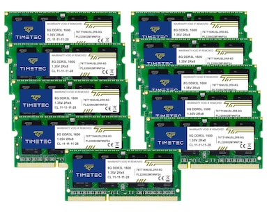 Foto 1 | Foto 1 | Kit De Memoria Ram Timetec De 80 Gb (10 X 8 Gb) Ddr3l/ddr3 1600 Mhz - Venta Internacional.